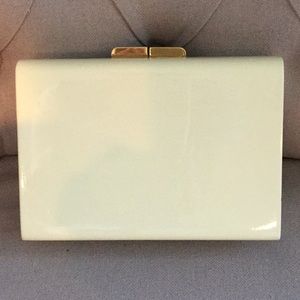 Salvatore Ferragamo Ivory Clutch